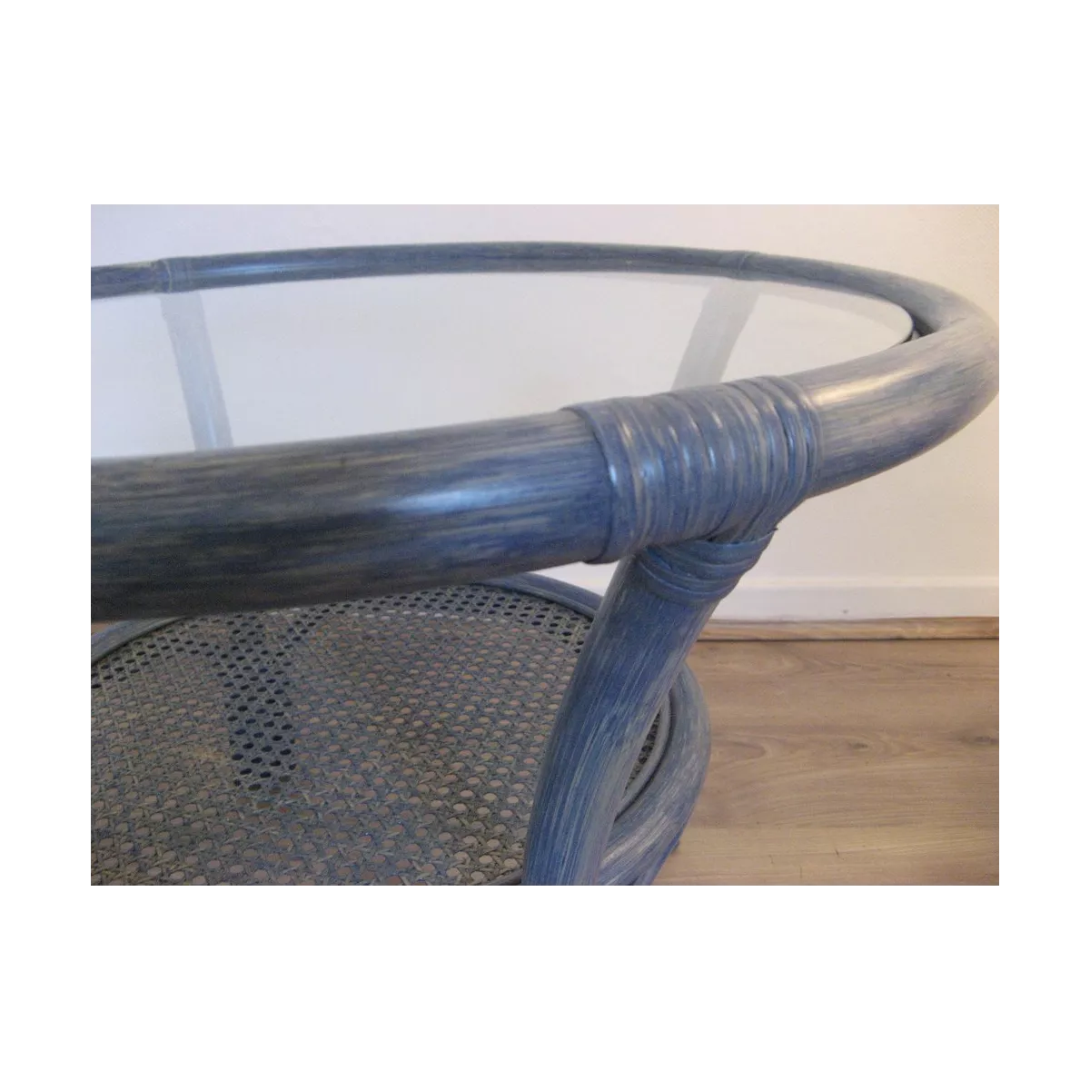 Table basse Datuk Bleu 70x70