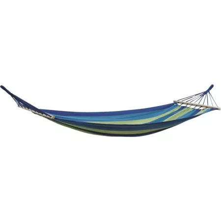 Hamac Rayé Bleu et Vert