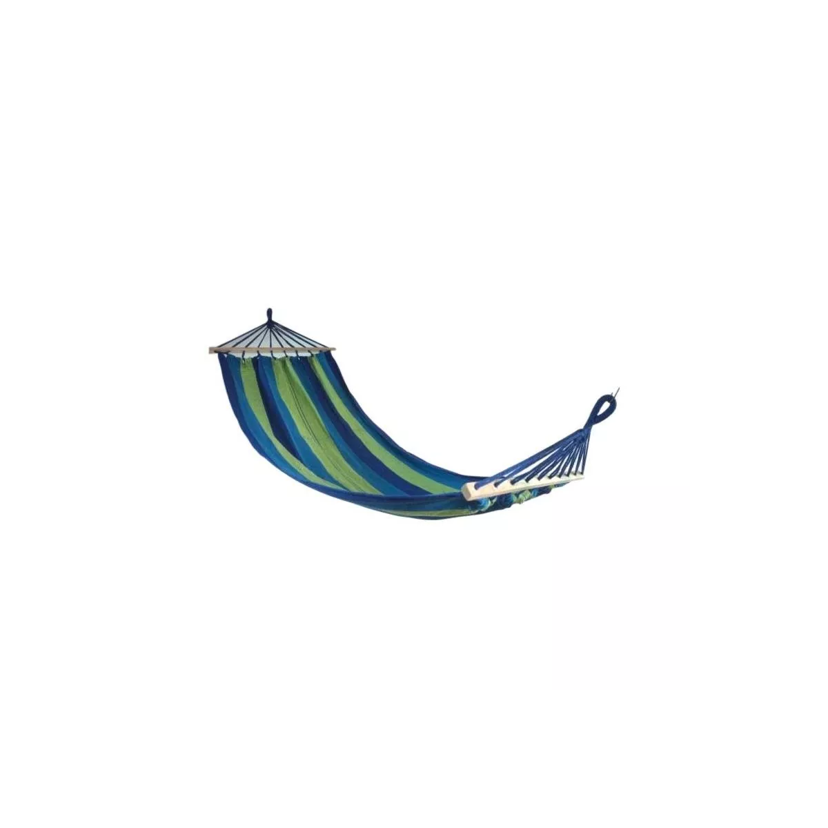 Hamac Rayé Bleu et Vert