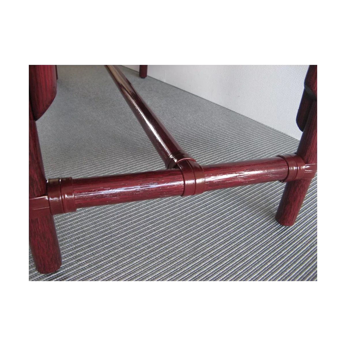 Pouf double en Rotin Sydney Prune