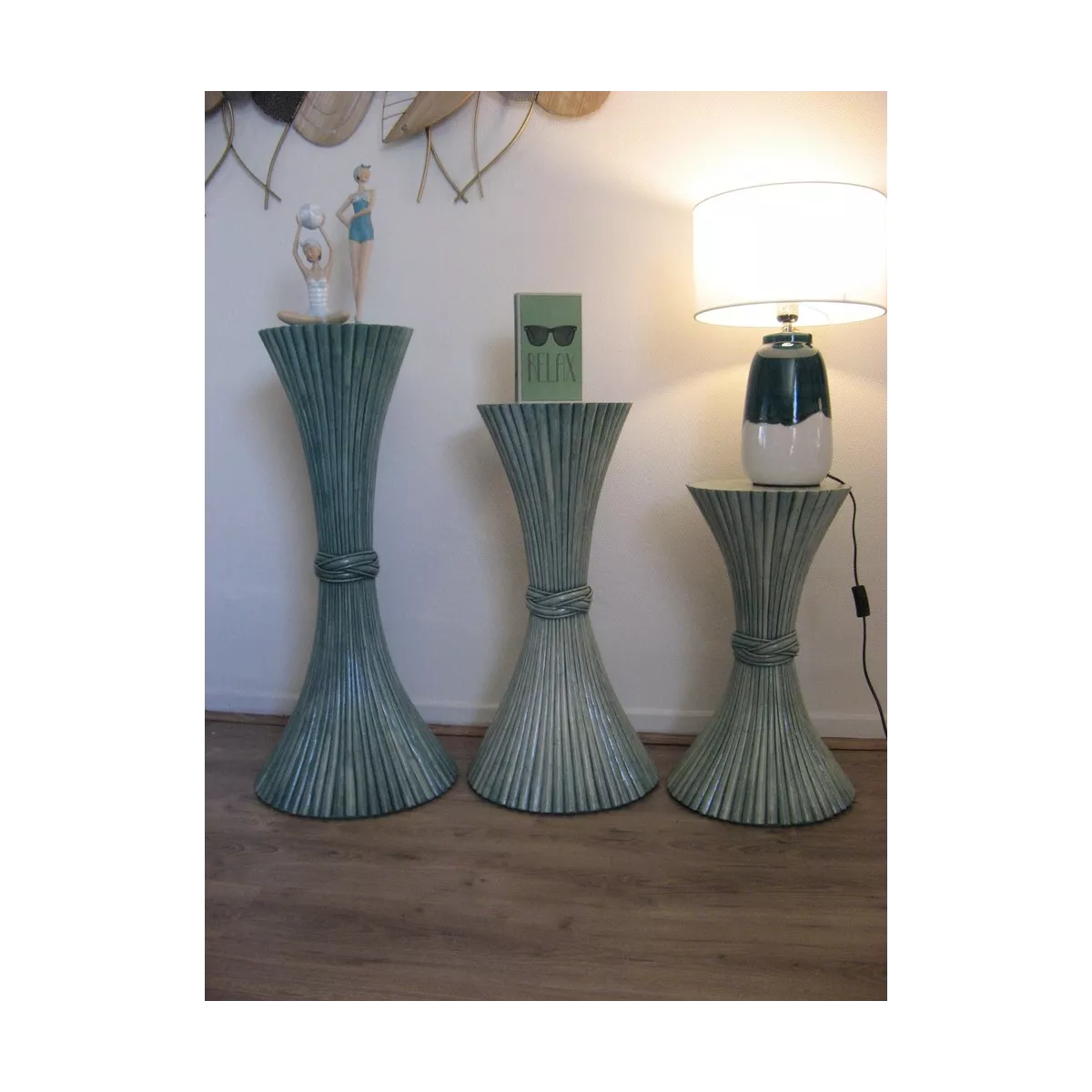 Colonne Gerbe de Blé H.92 cm Mare