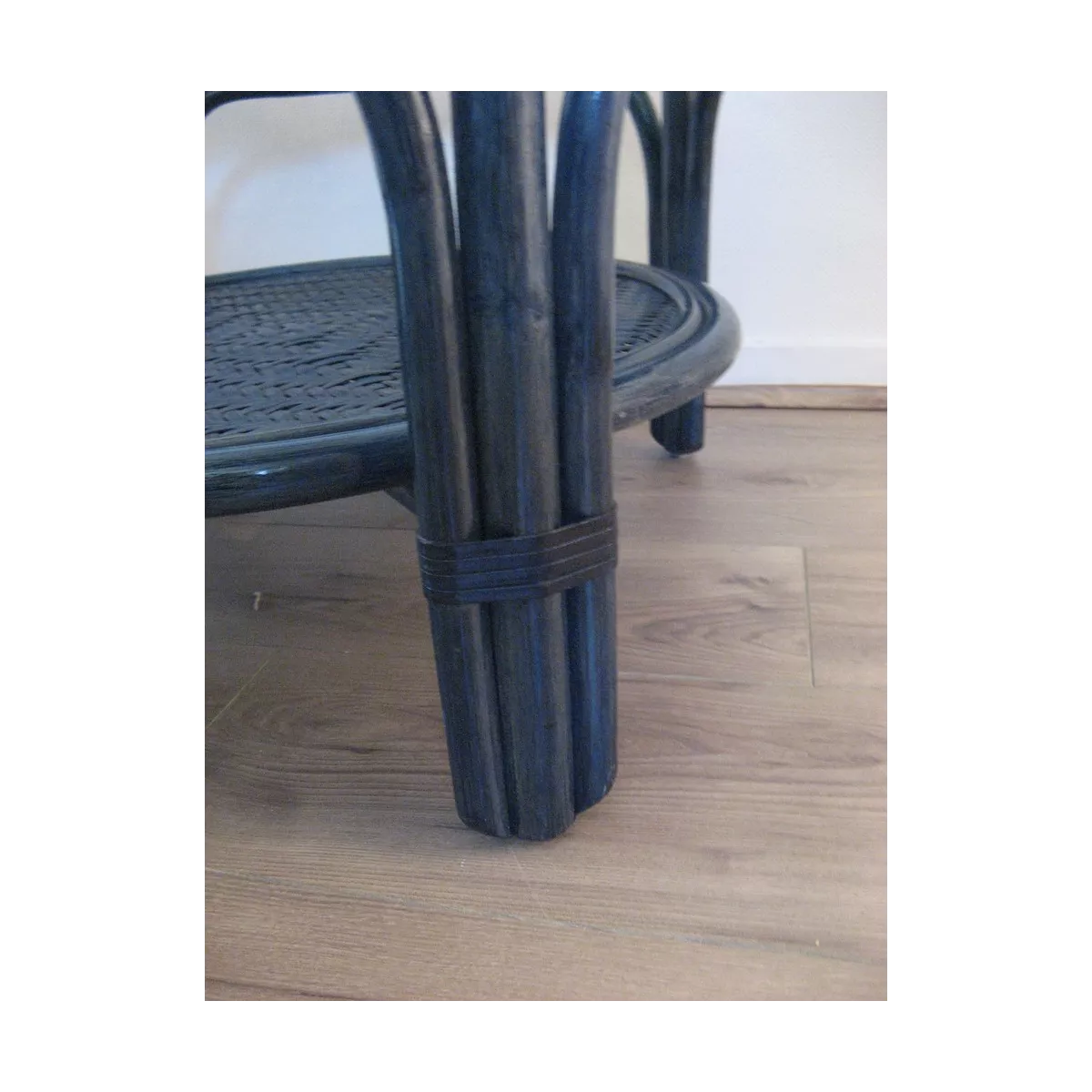 Table basse Padoue Bleu 80x80