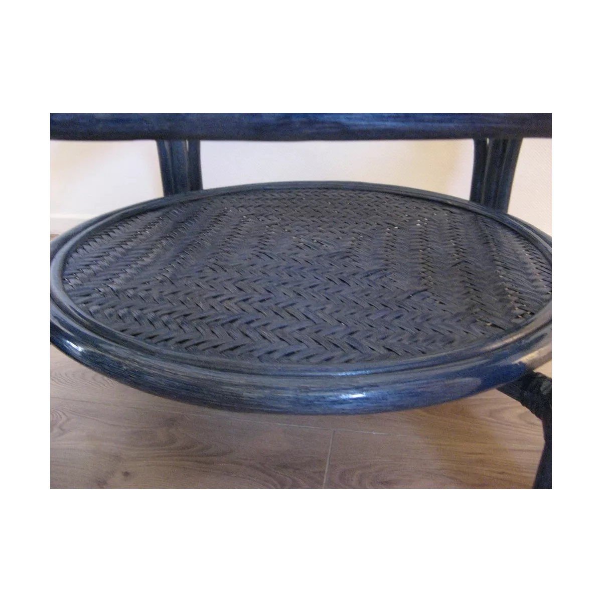 Table basse Padoue Bleu 80x80