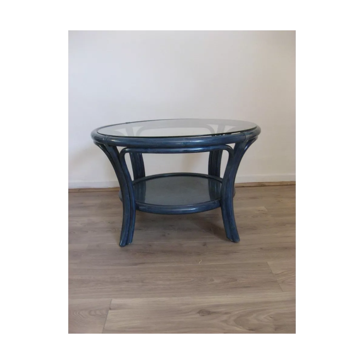 Table basse Sydney Ronde 75x75 Bleu