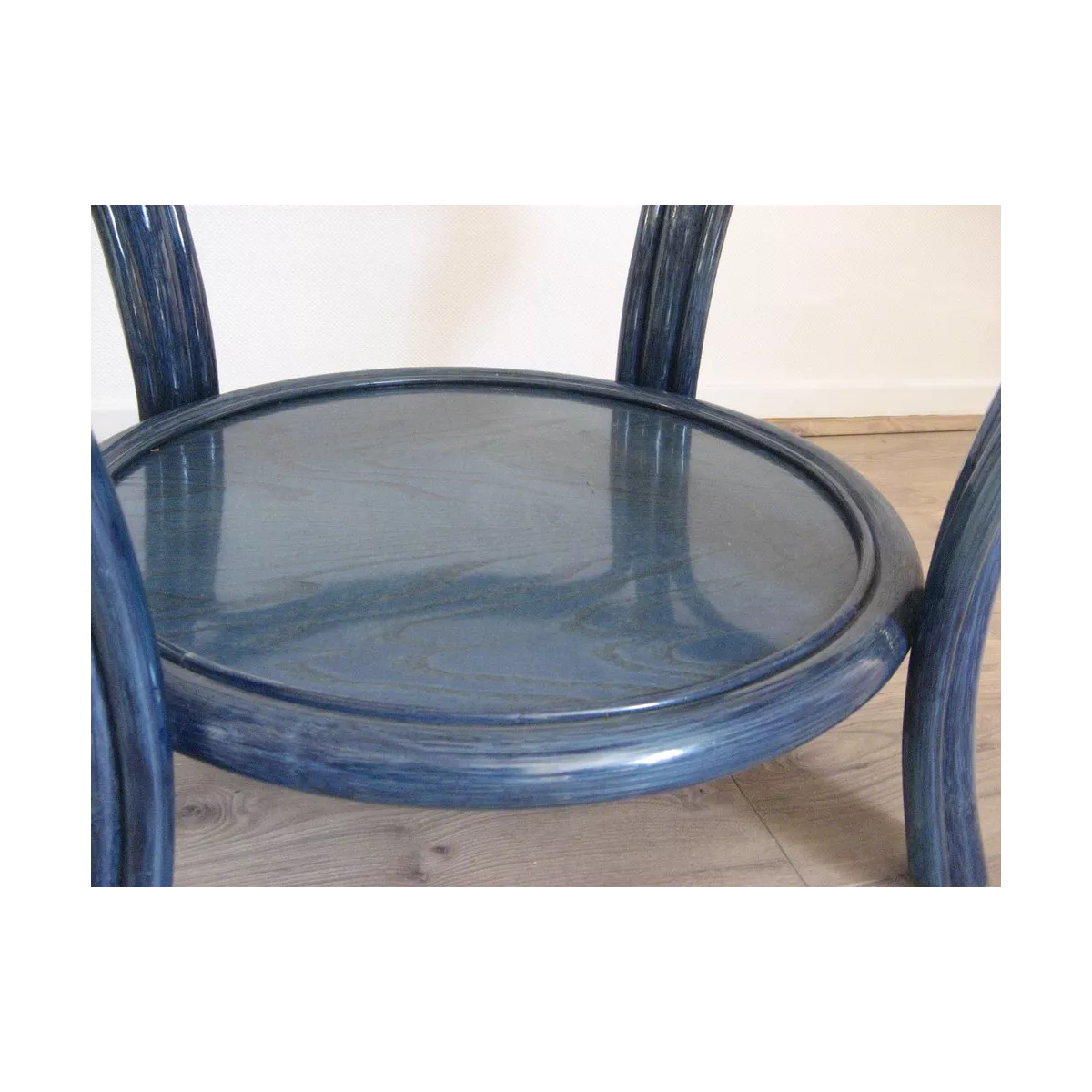Table basse Sydney Ronde 75x75 Bleu