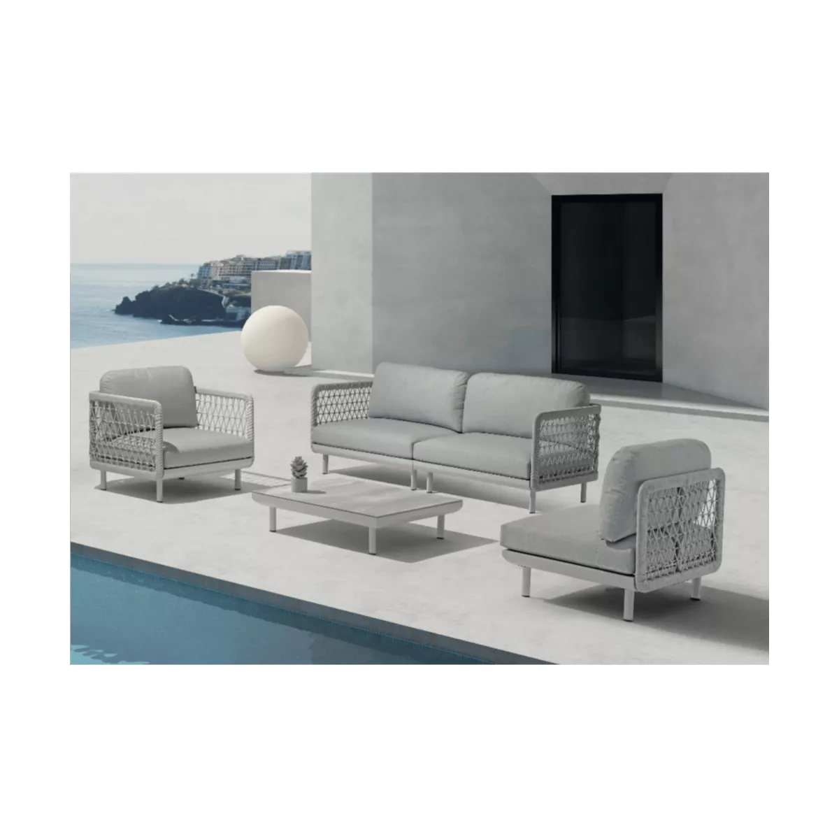 Table basse rectangulaire Vérona 100x77