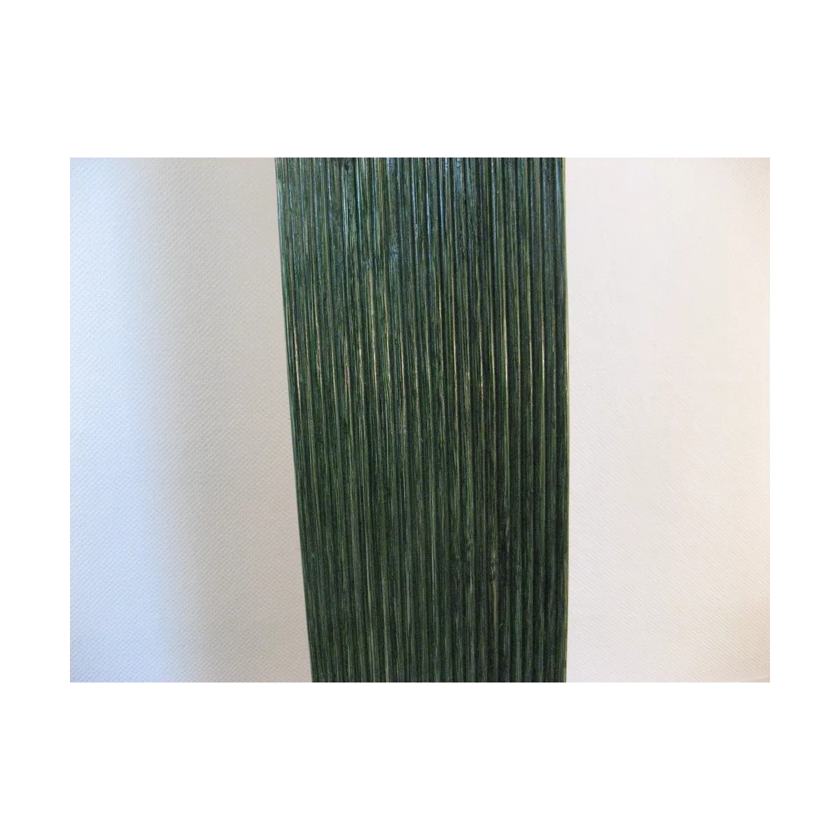 Colonne Grecque en Rotin H.91 cm Vert Foncé