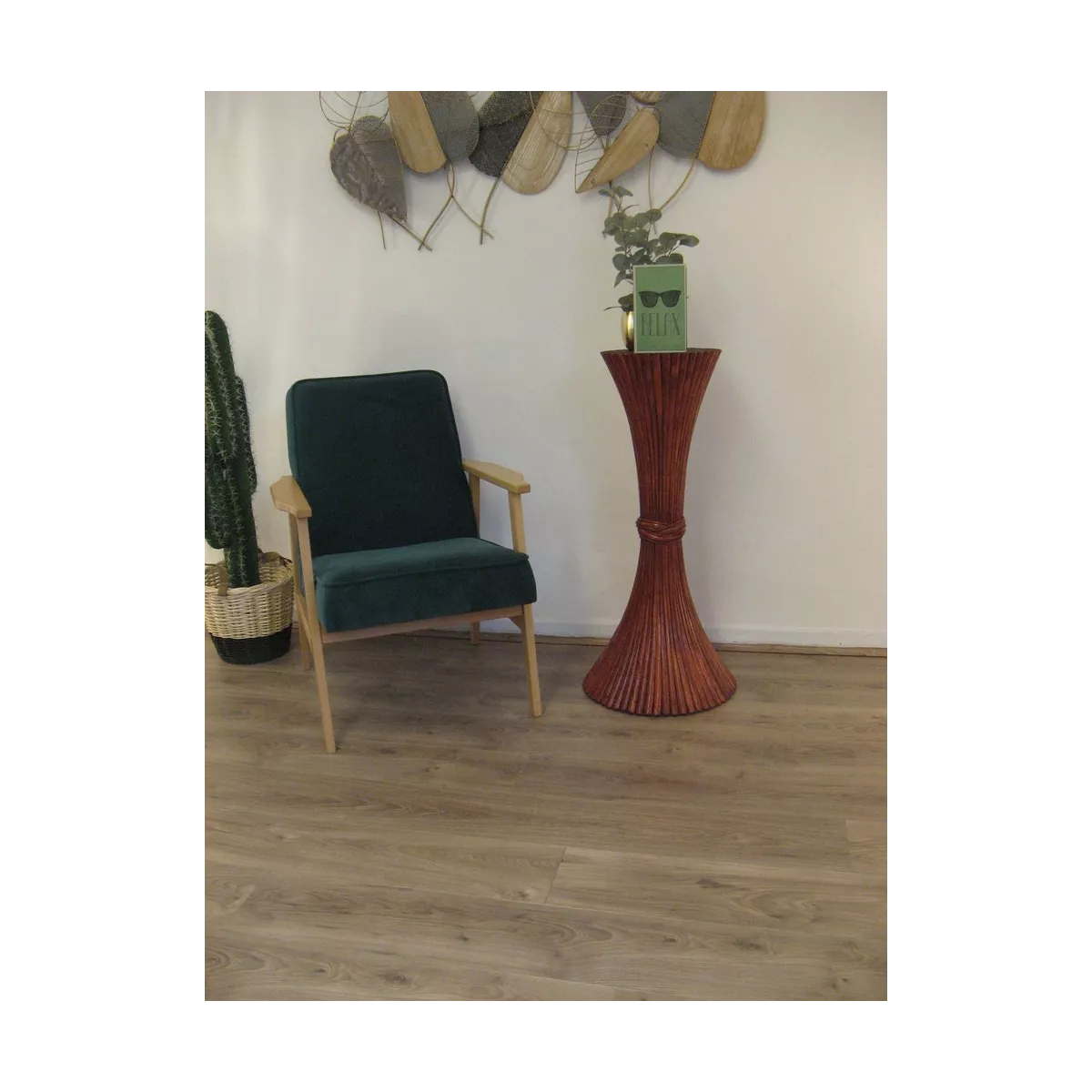 Colonne Gerbe de Blé H.92 cm Rojo