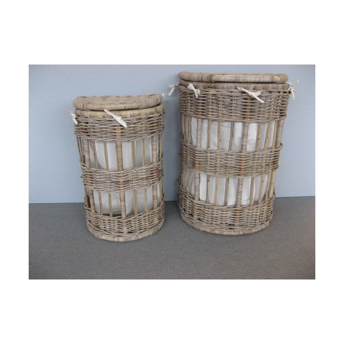 Panière à Linge Kubu 1/2 Lune 50x40