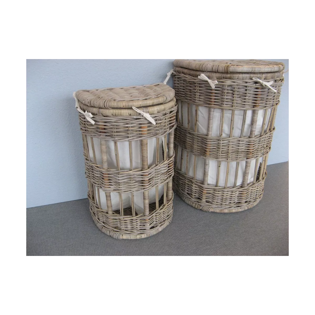 Panière à Linge Kubu 1/2 Lune 50x40