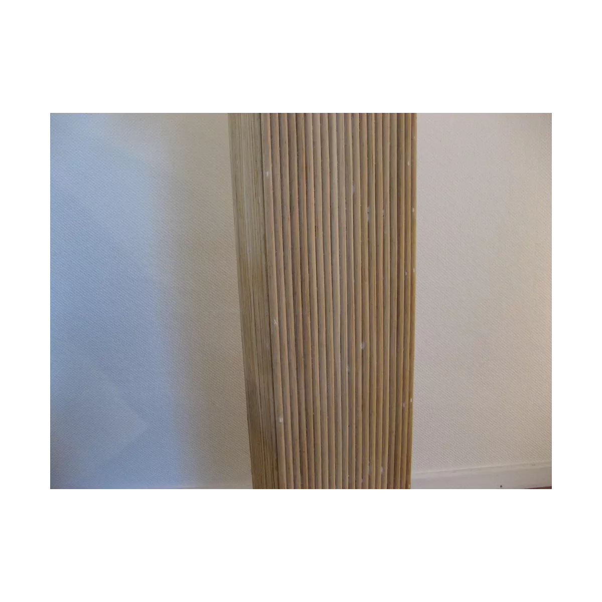 Colonne Grecque en Rotin H.91 cm Brut