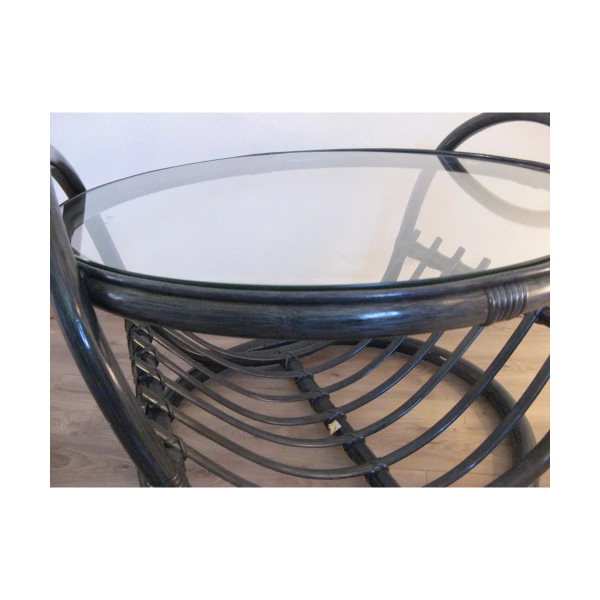 Table Basse Alama 75x75 Bleu Foncé