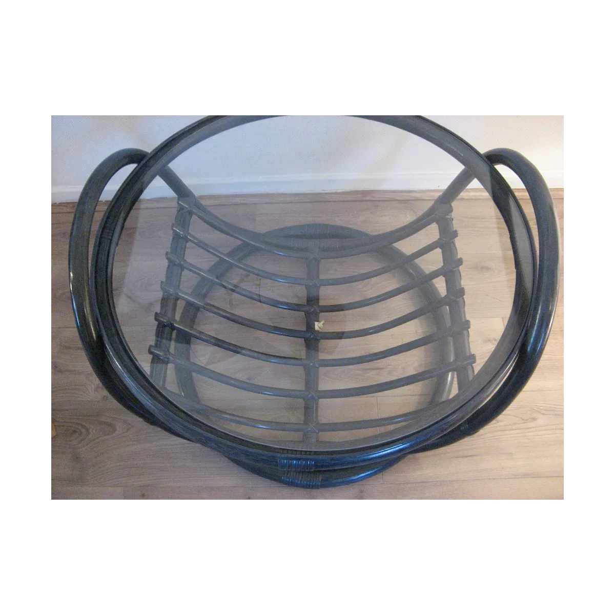 Table Basse Alama 75x75 Bleu Foncé