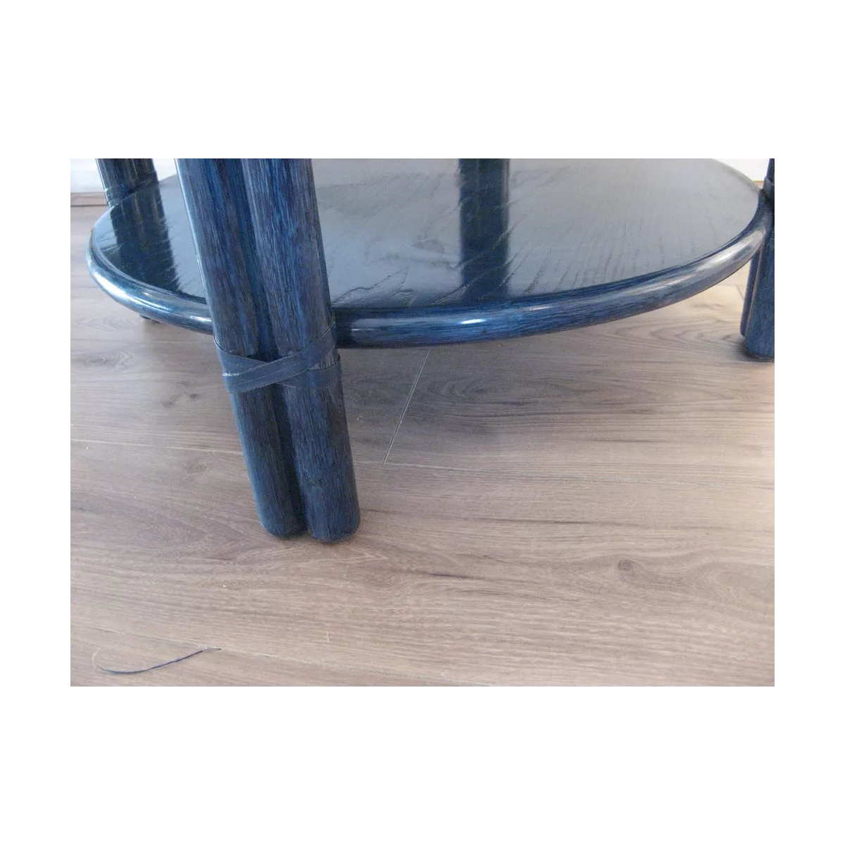 Table basse Kota Bleu 83x83