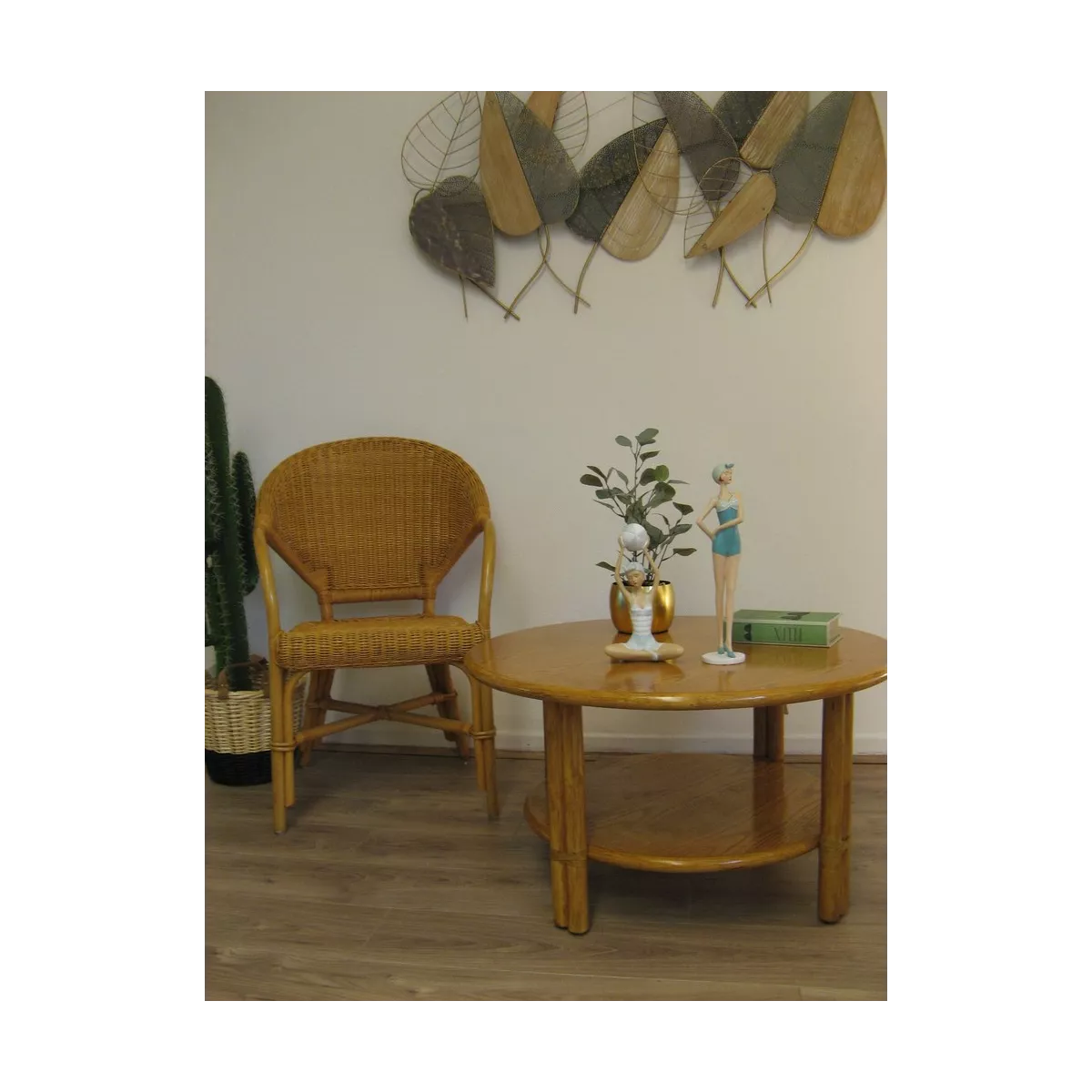 Table basse Kota Miel 83x83