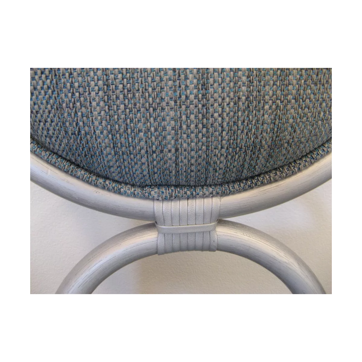 Chaise Médaillon en Rotin Agent