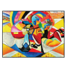 Tableau Jazz Multicolore 