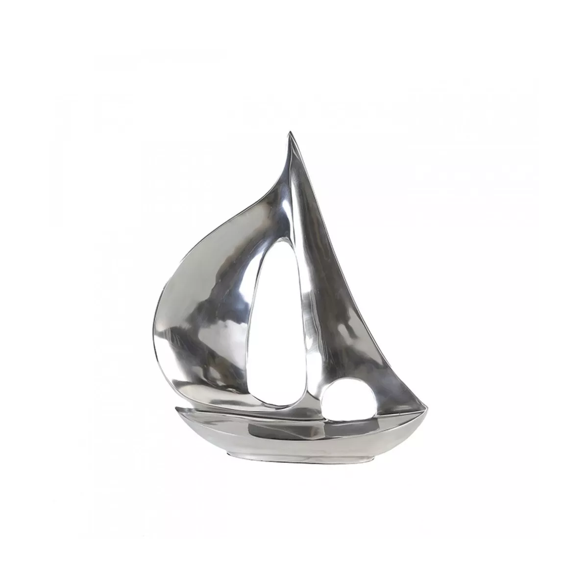 Sculpture Bateau Alu 21 cm
