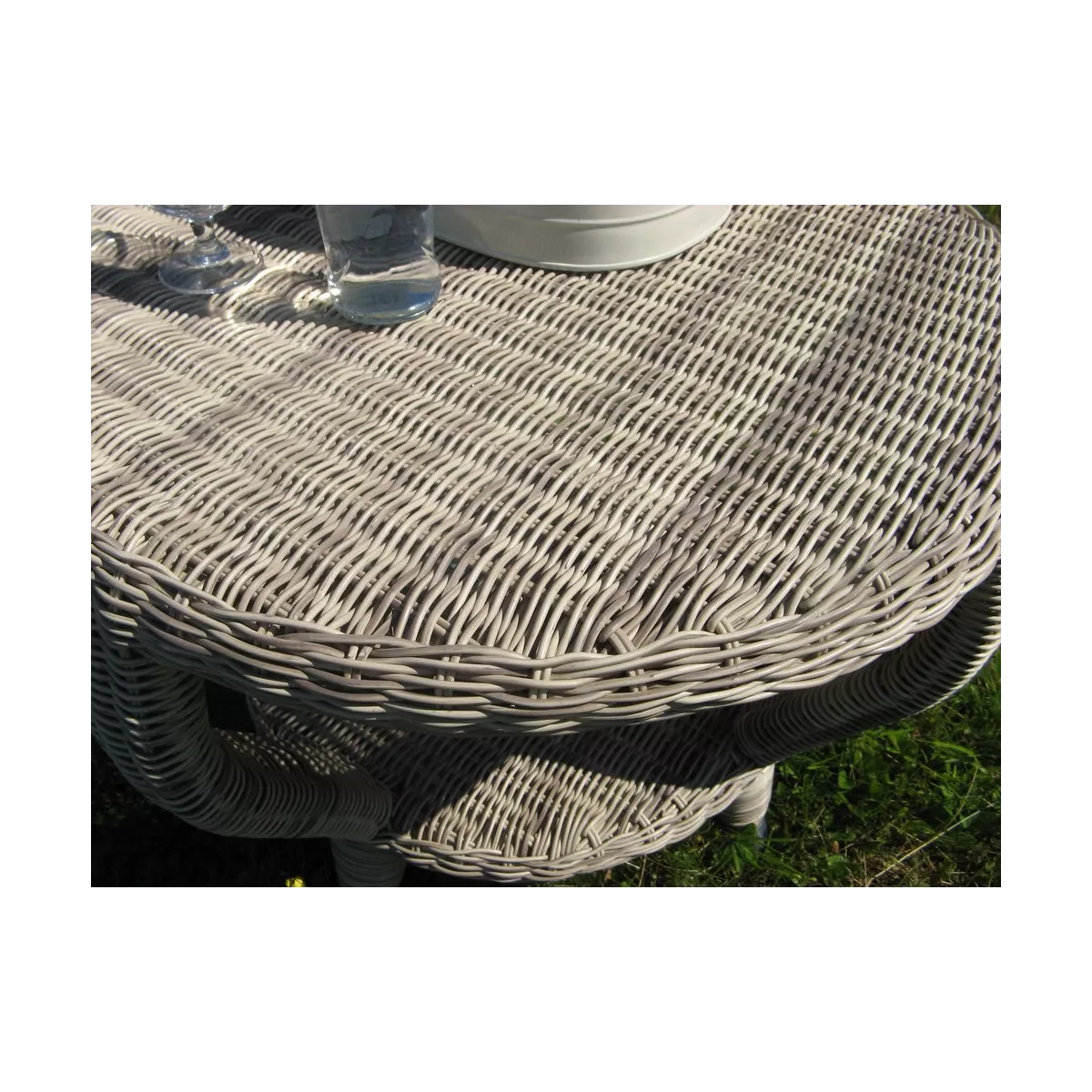 Table Basse Vino Résine Sable