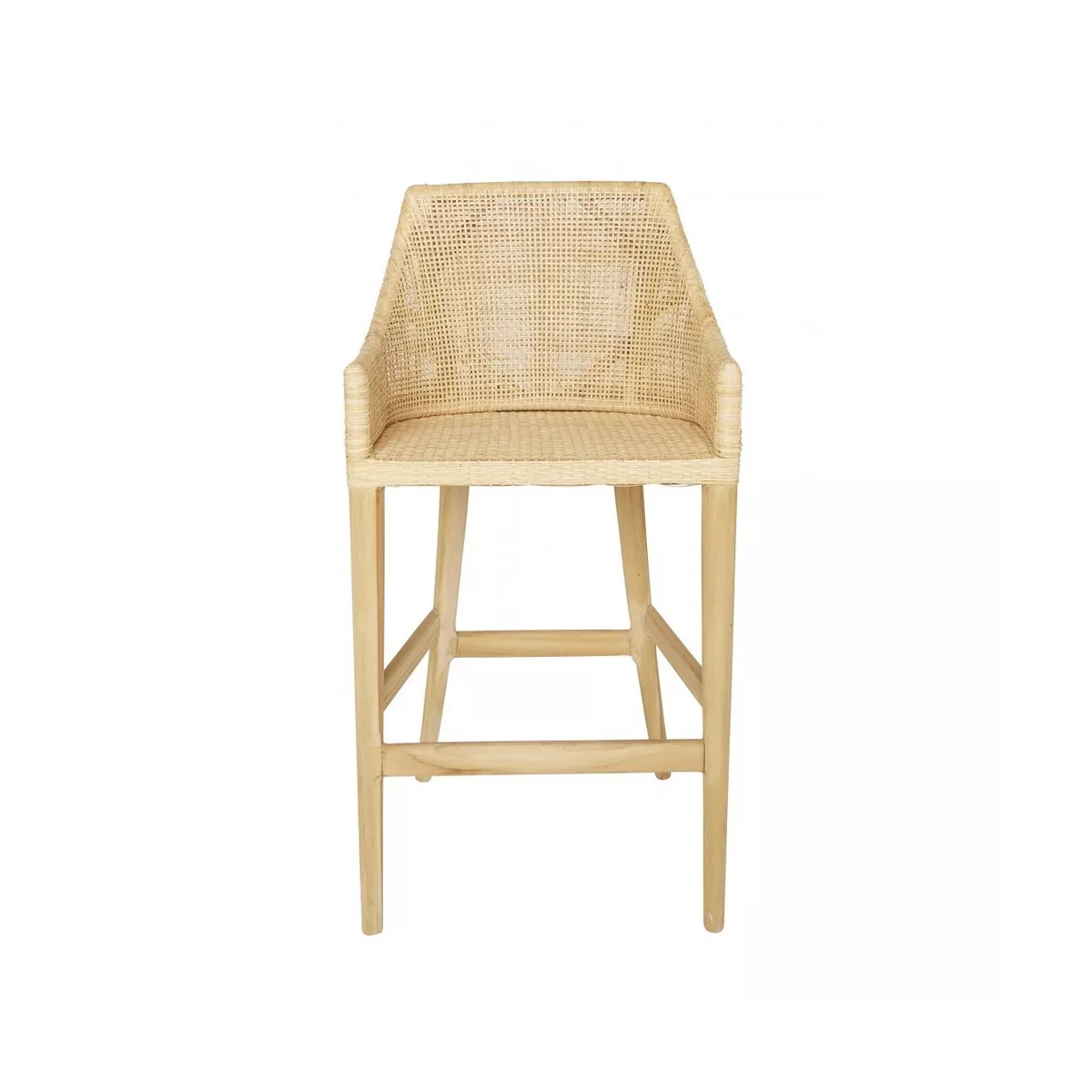 Tabouret de bar Saigon en rotin
