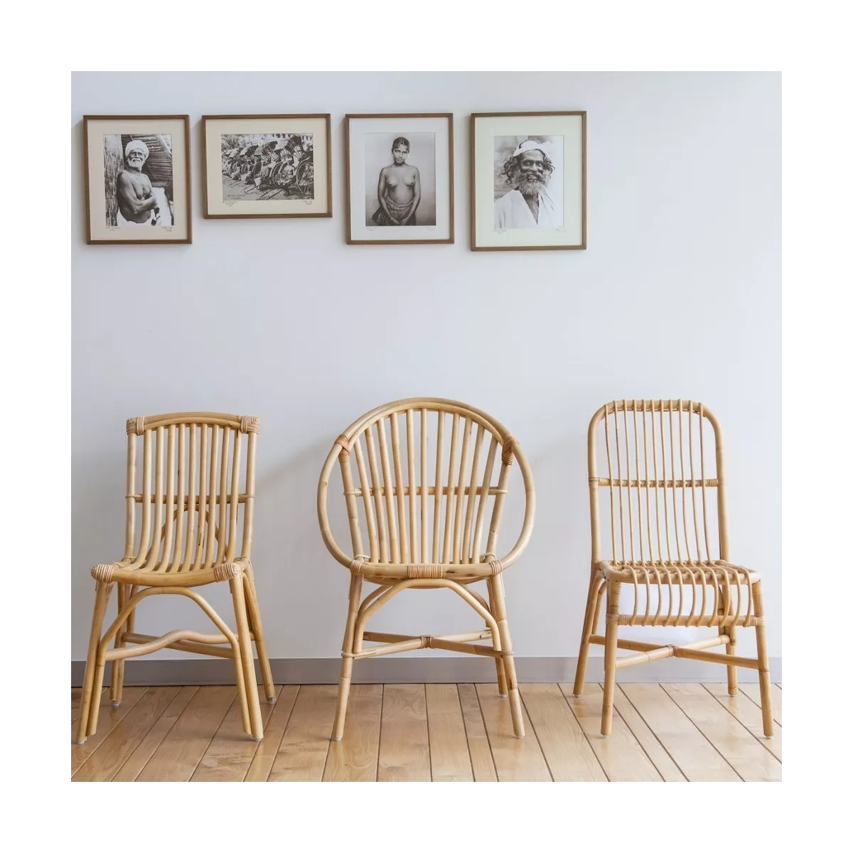 Chaise Valérie Rotin Naturel