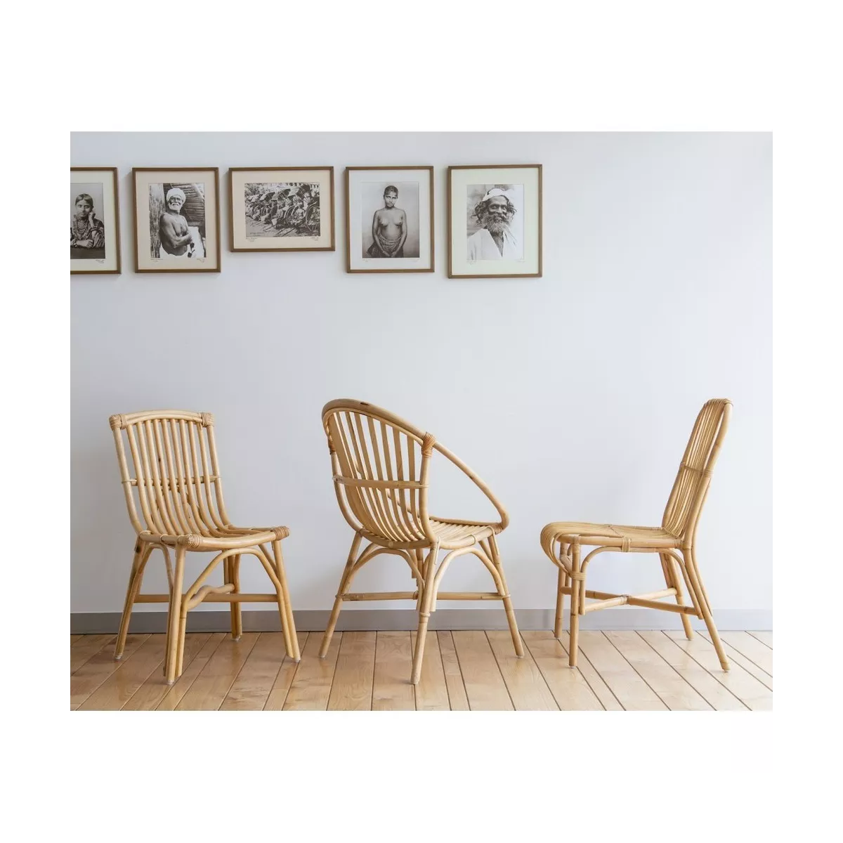 Chaise Valérie Rotin Naturel