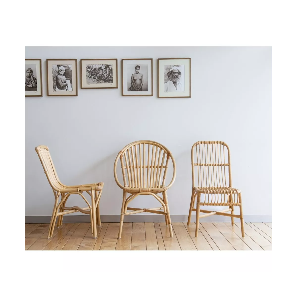 Fauteuil Rotin Bruno