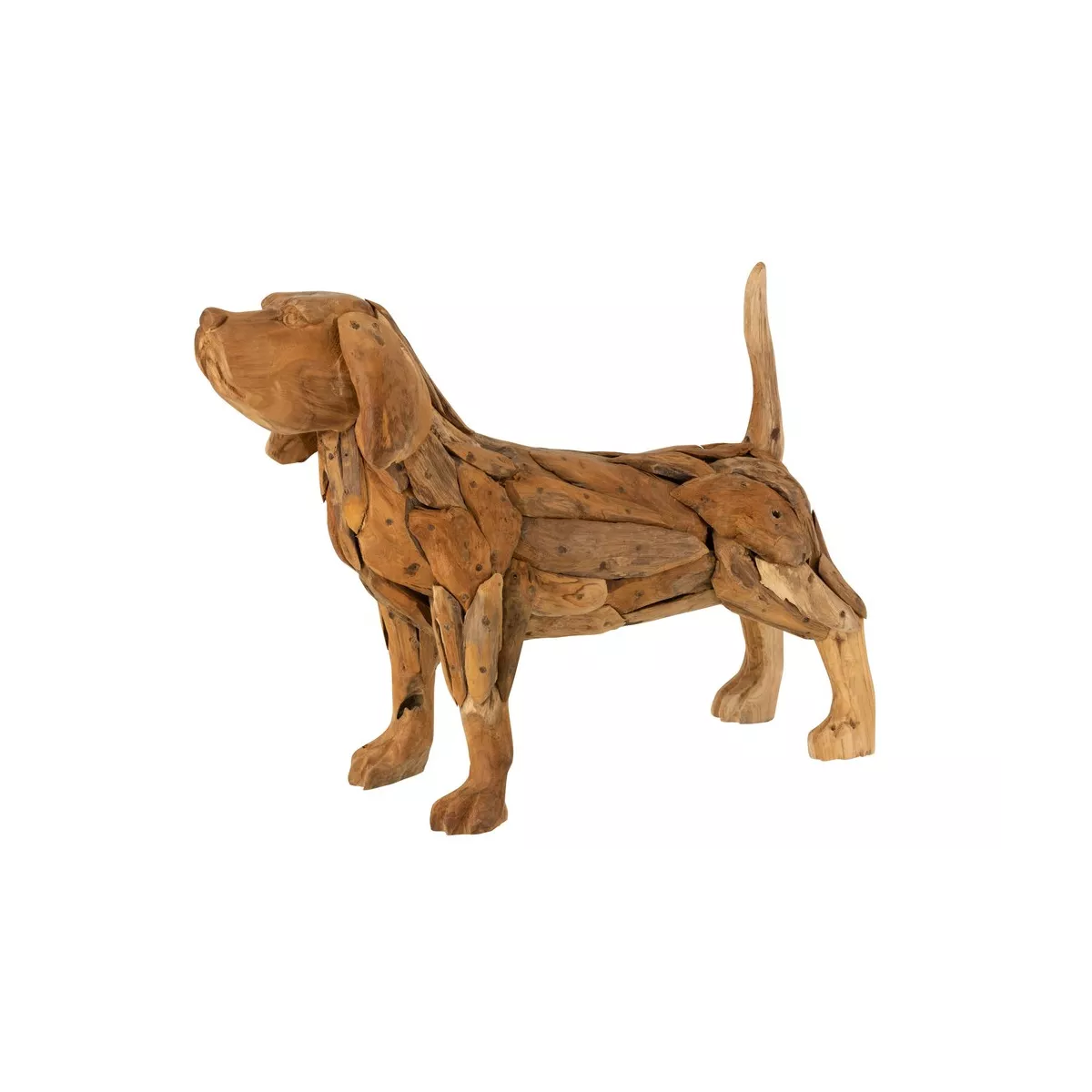 Chien Teck Bois Naturel