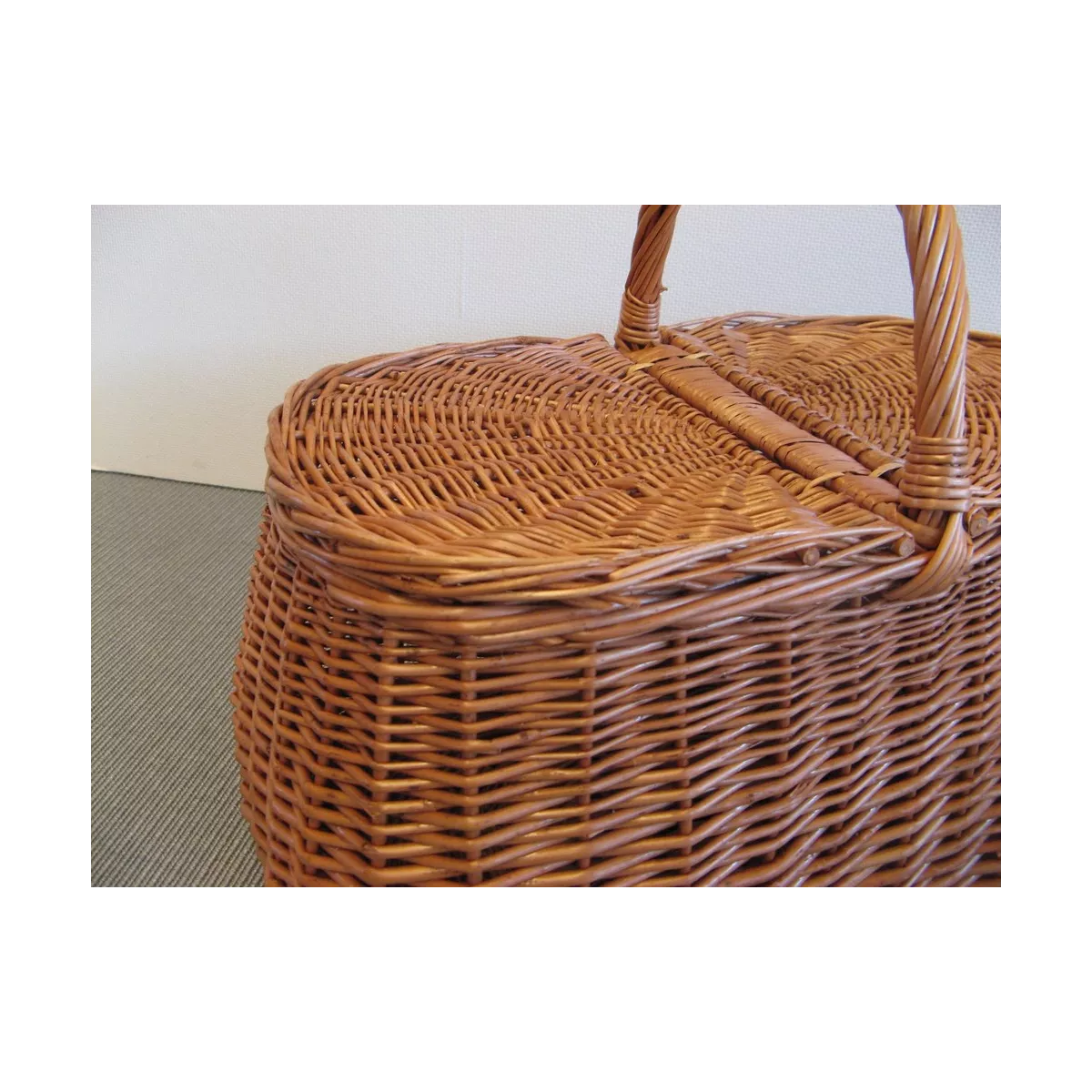 Panier Pique Nique 2 Couvercles