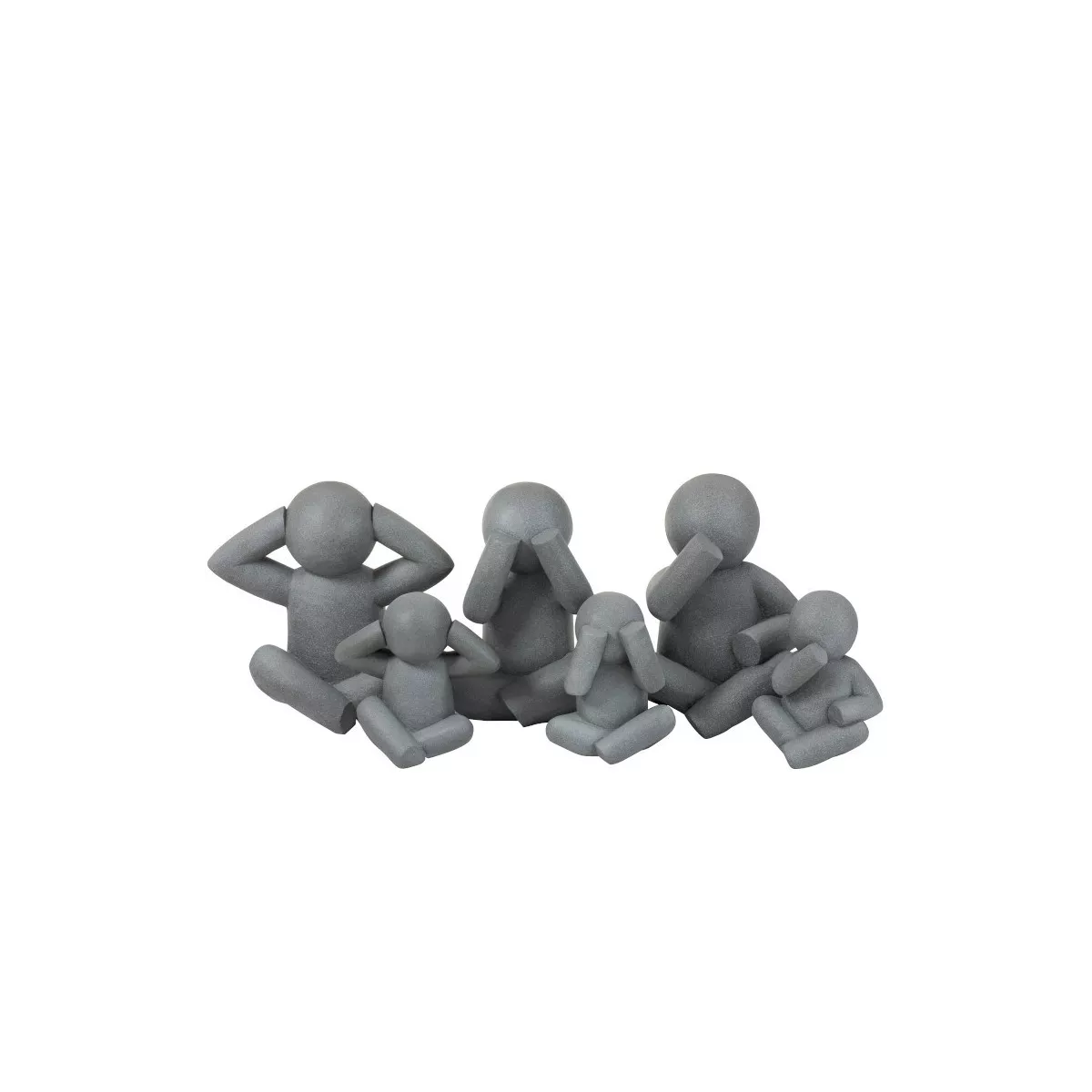 Petit Maurice Voir Gris béton H.42cm