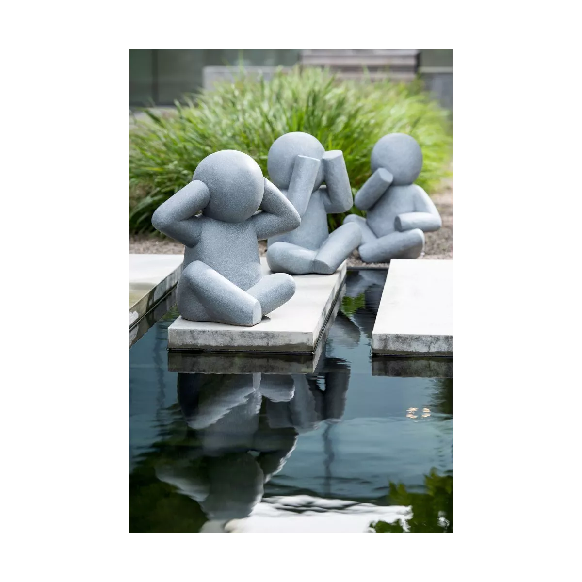 Petit Maurice Voir Gris béton H.42cm