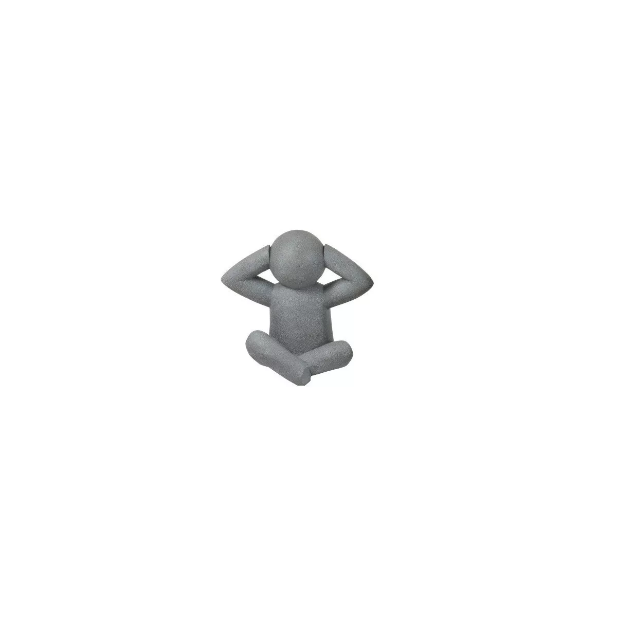 Petit Maurice Entendre Gris béton H.42cm