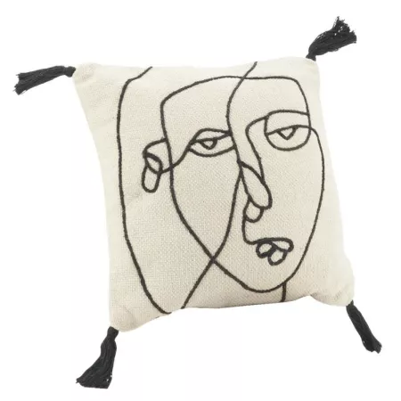 Coussin Visage Coton 45x45