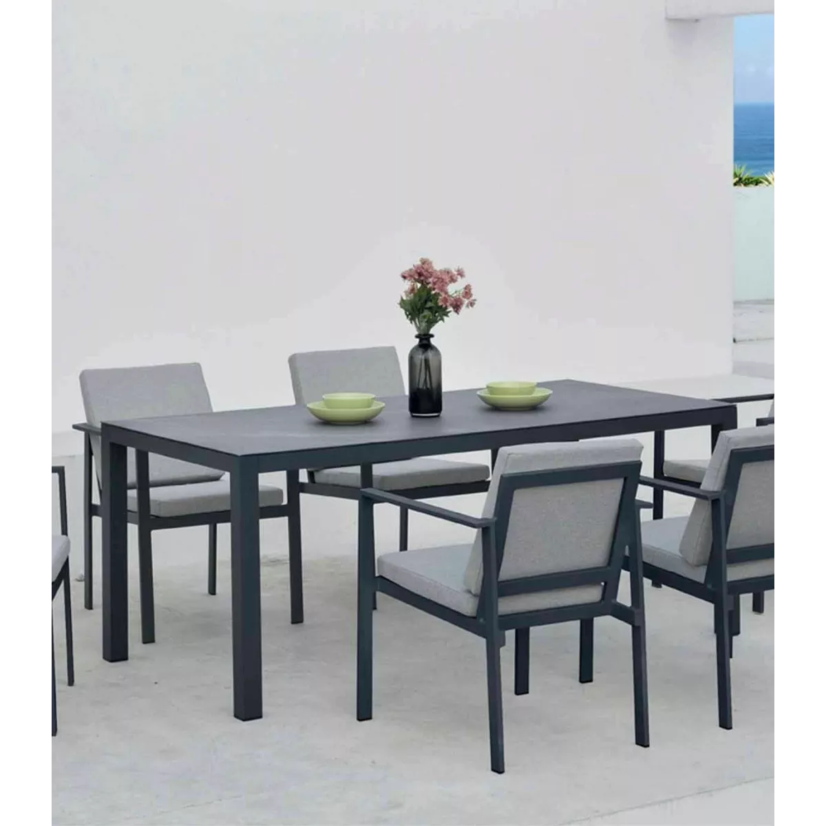 Fauteuil de repas Porto Spécial Extérieur Aluminium