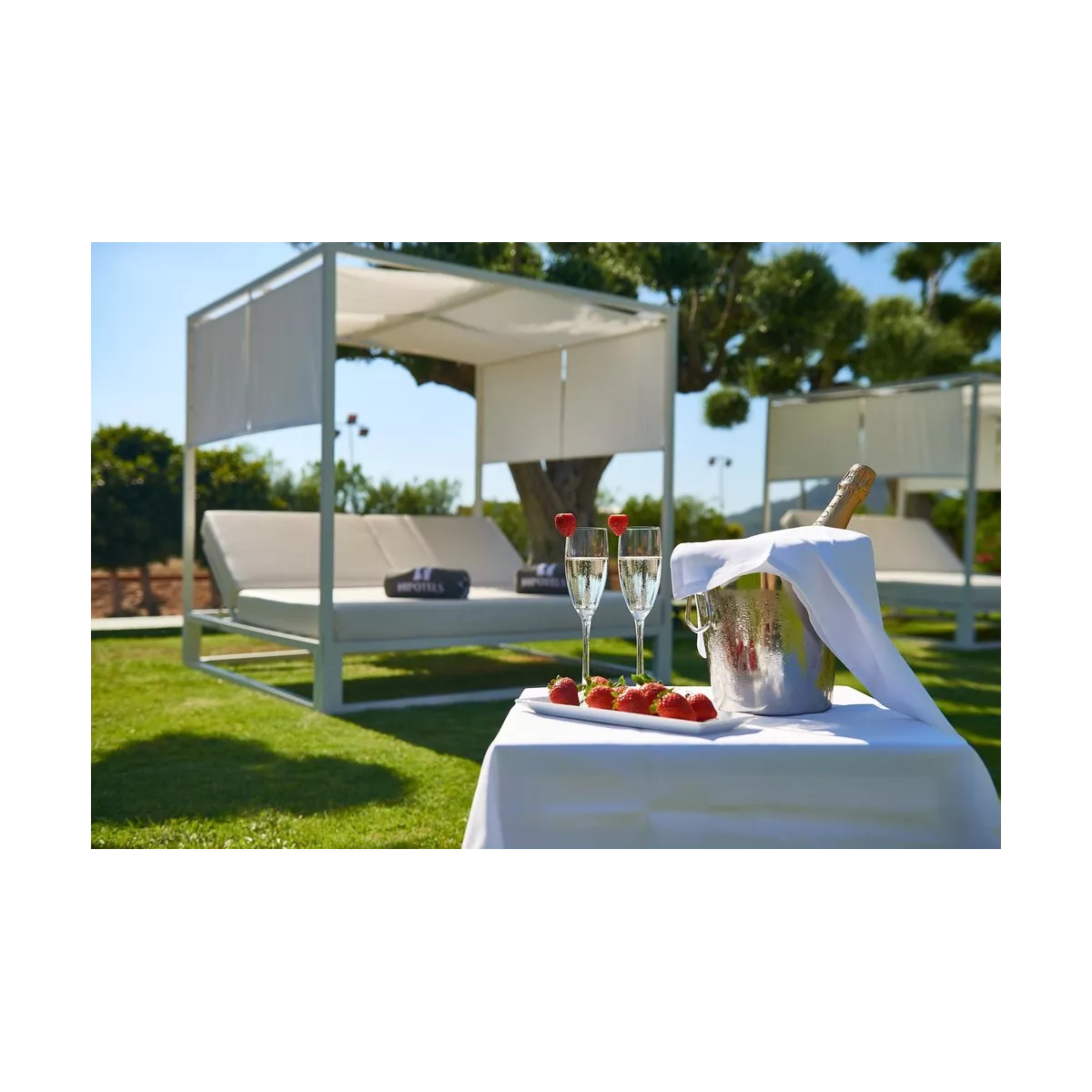 Lit Double Extérieur Baldaquin Nerja