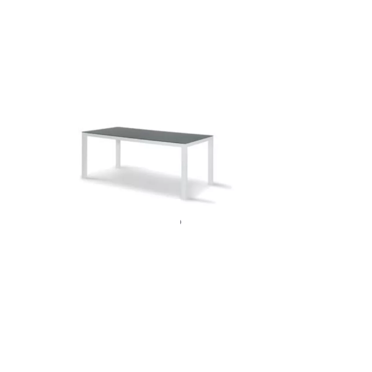Table 180x90  San Marino  Aluminium Blanc