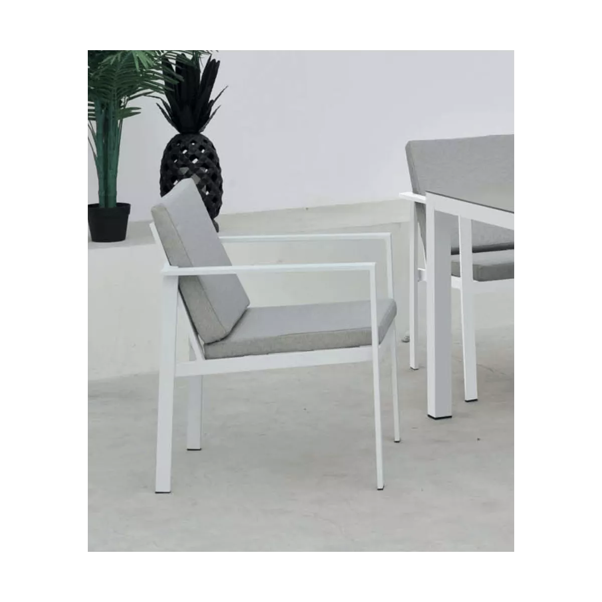 Fauteuil de repas Nerja Spécial Extérieur Aluminium