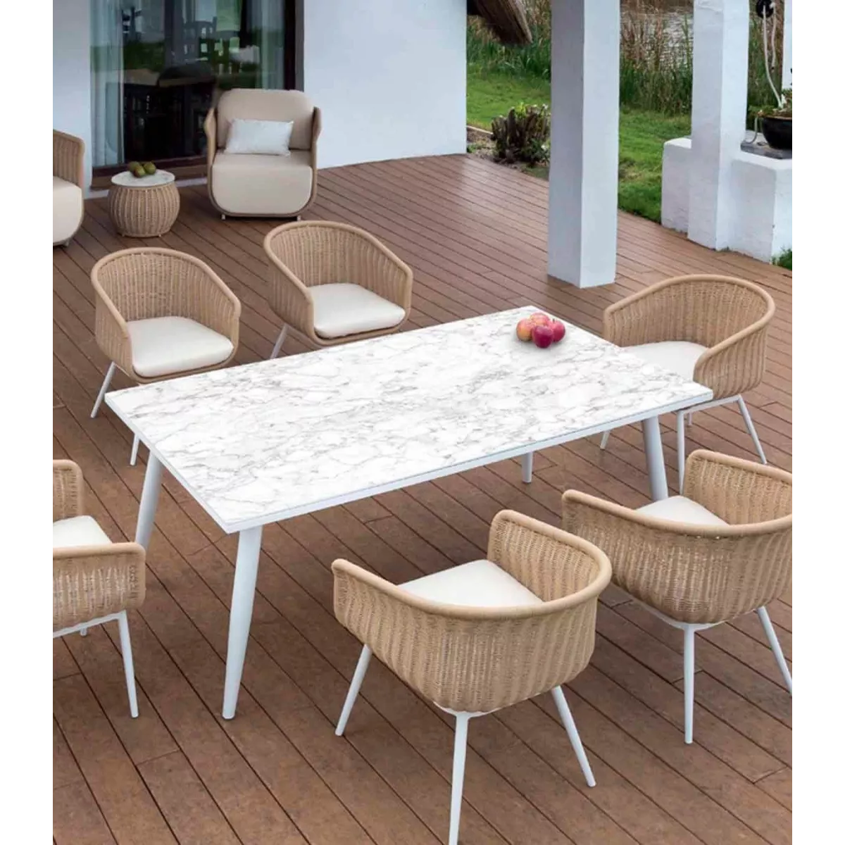 Fauteuil de repas Cordage Palma