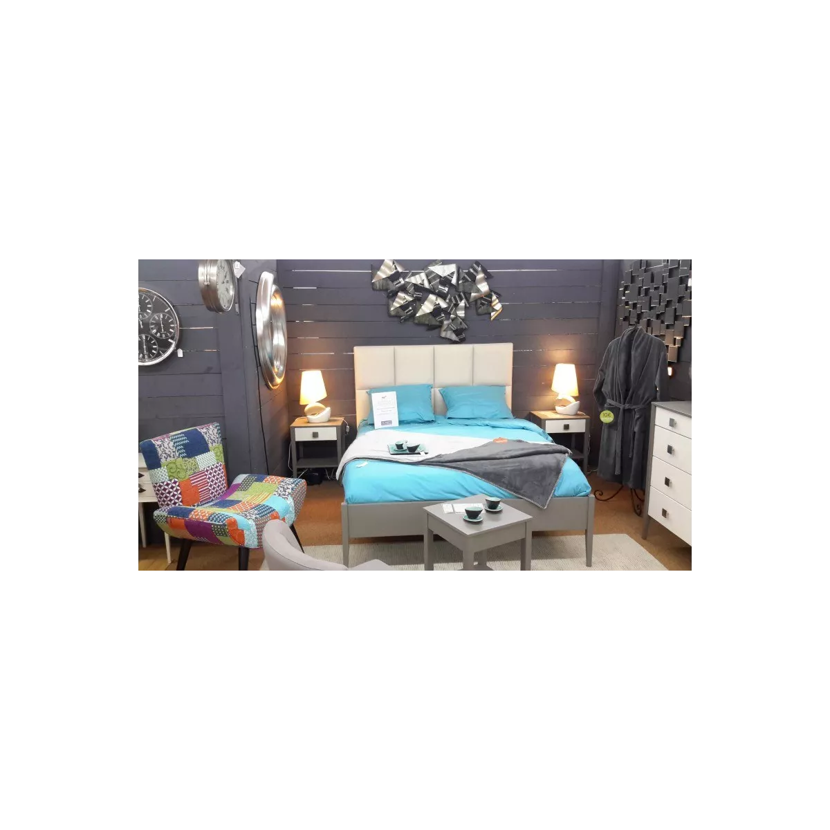 Commode Milos Taupe