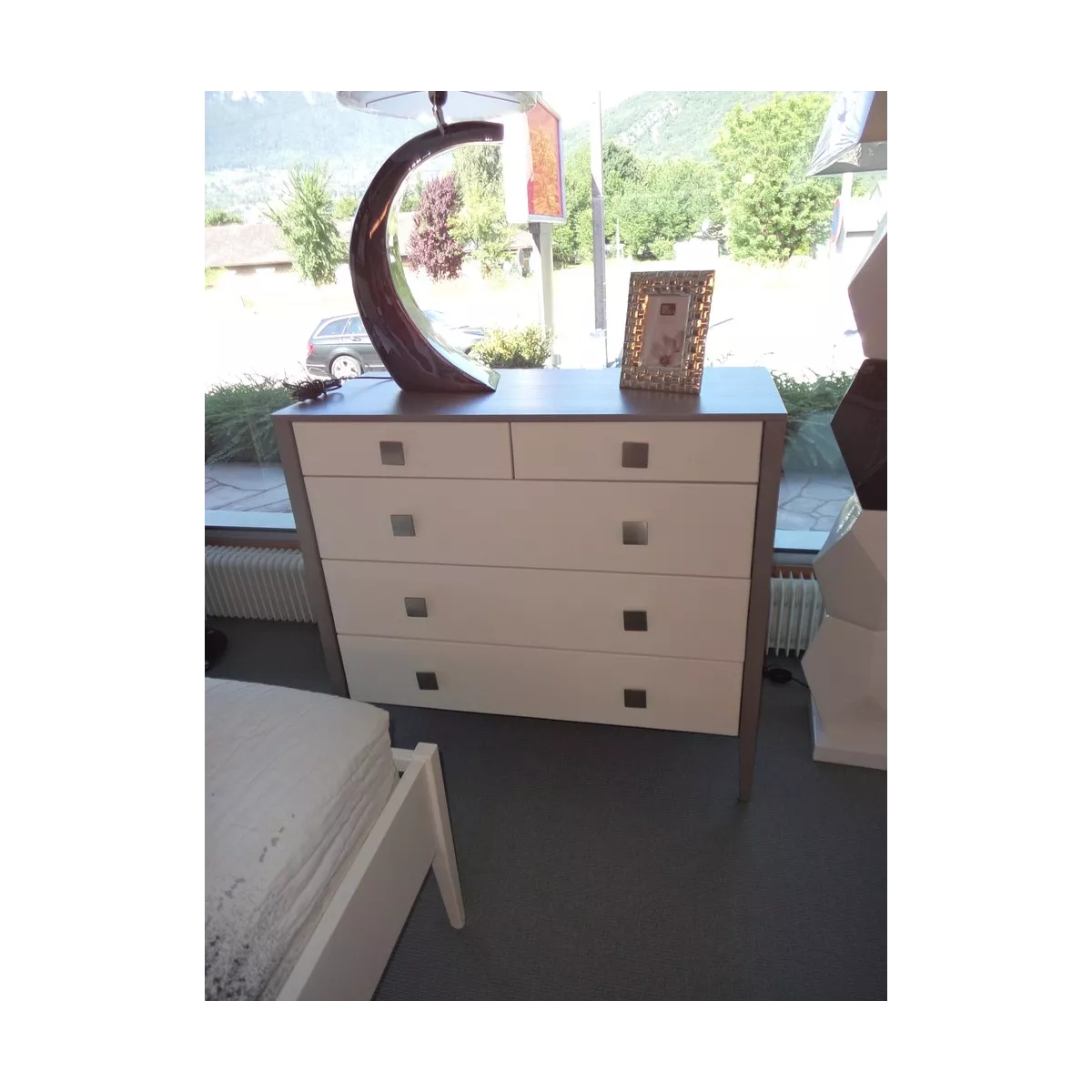 Commode Milos Taupe