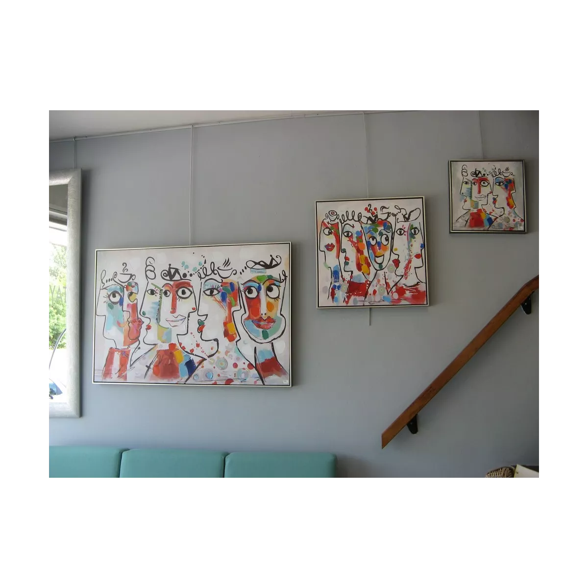 Tableau Picasso N°2 -60x60