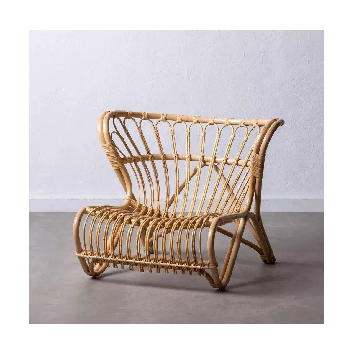 Fauteuil Mada en rotin