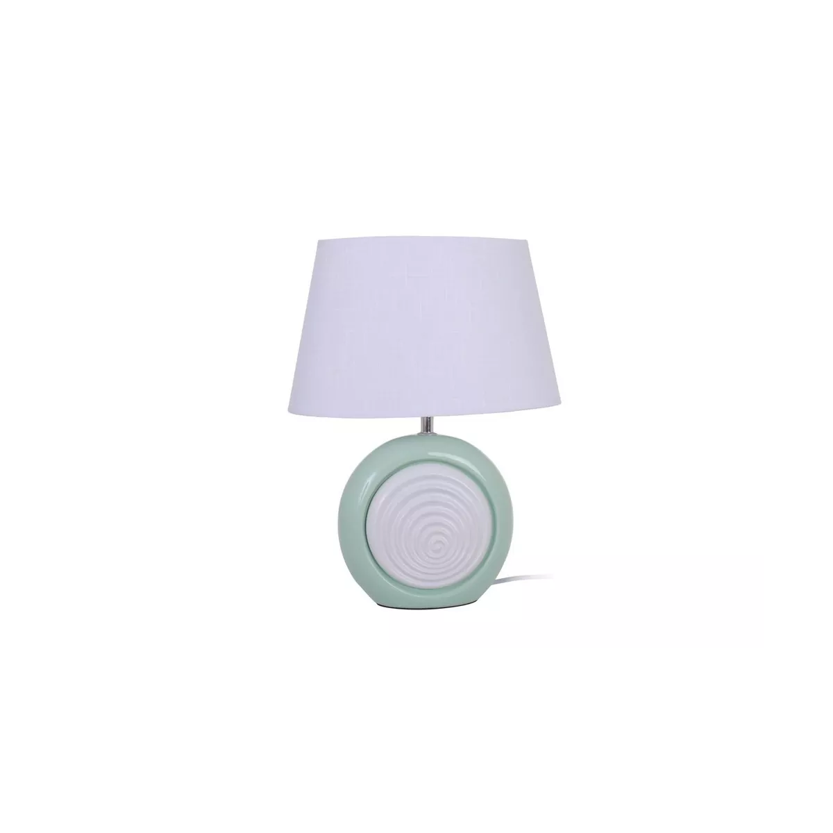 Lampe Ovale Vert Dualité