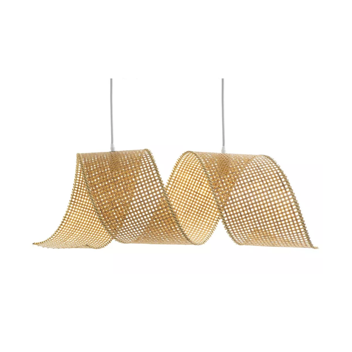 Suspension Helice en Bambou 95x30