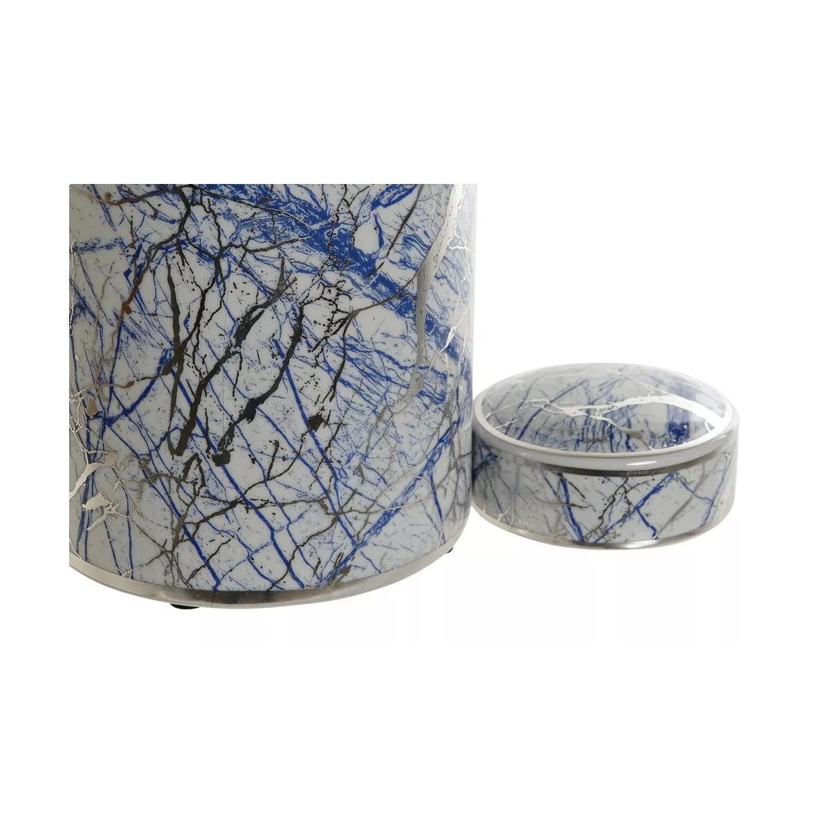Poterie en Porcelaine Bleu H.30