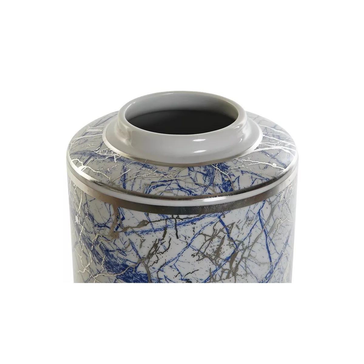 Poterie en Porcelaine Bleu H.30