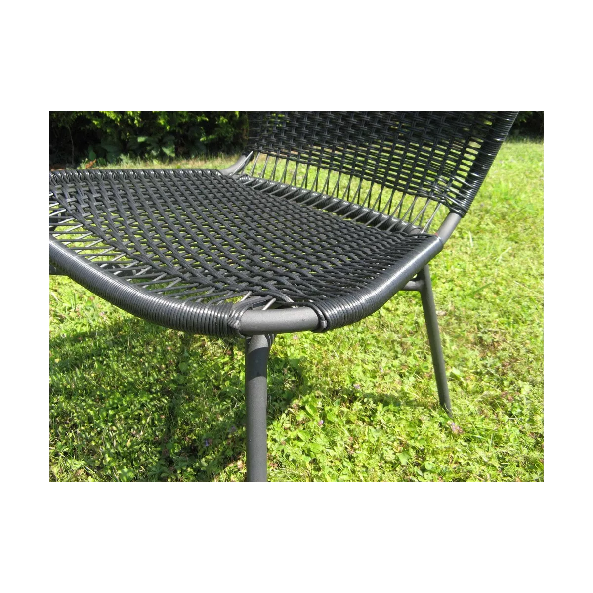 Chaise Aluminium Mosele Noire