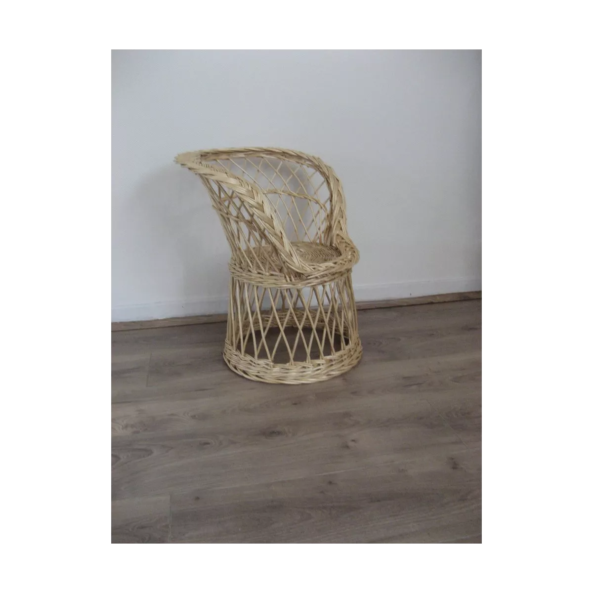 Fauteuil Enfant Flora Naturel