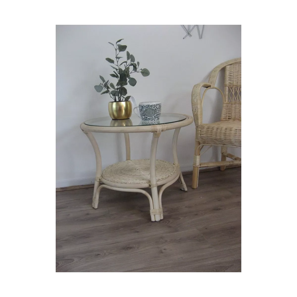 Table Basse Wangoon 66x66 Naturel