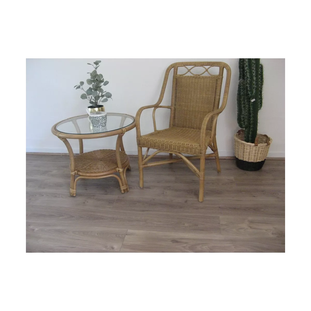 Fauteuil Octaviany Noisette